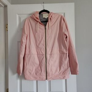 Weatherproof Blush Pink Hooded Utility Jacket